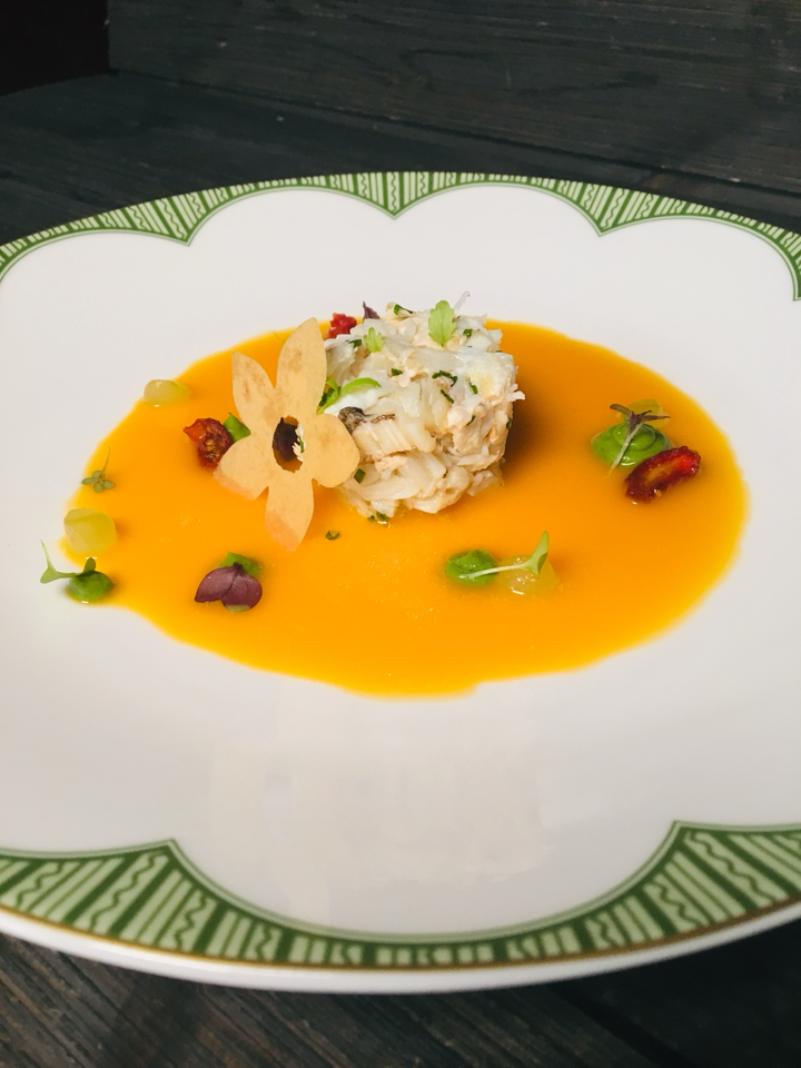 Crab & Saffron